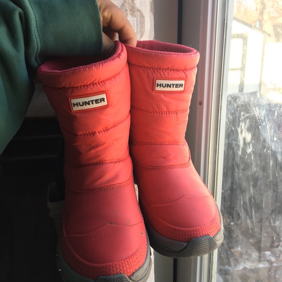 Women's Insulated Short Snow Boots by Hunter - Picture 4 of 6
